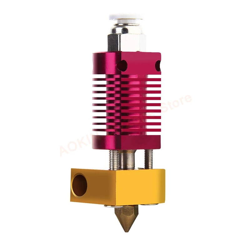 3D-принтер Hotend, сборный экструдер Hotend Kit с латунным соплом MK8 0,4 мм для Creality Ender 3, Ender 3 Pro, CR10, CR10S
3D-принтер Hotend, сборный экструдер Hotend Kit с латунным соплом MK8 0,4 мм для Creality Ender 3, Ender 3 Pro, CR10, CR10S