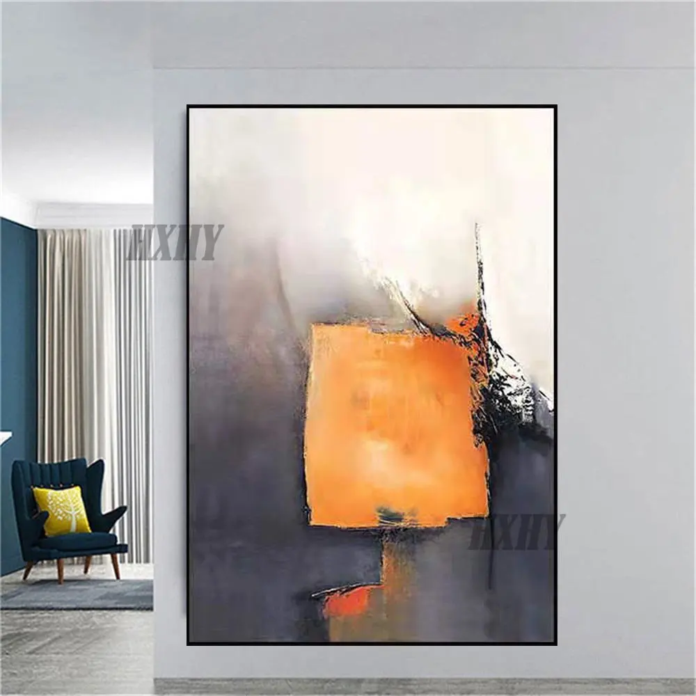 Minimalist Design Modern Mural Handmade Orange Oil Painting Abstract Canvas Picture Wall Art Decor Living Room Aesthetics Home
Minimalist Design Modern Mural Handmade Orange Oil Painting Abstract Canvas Picture Wall Art Decor Living Room Aesthetics Home