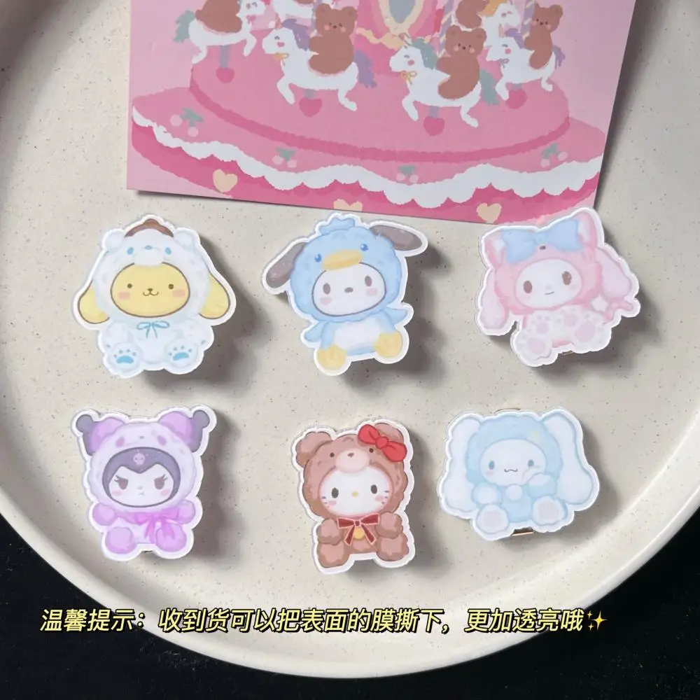 Kawaii My Melody Kuromi Cinnamoroll Hellokittys помпон пурин Sanrioed Аксессуары игрушка мультфильм милый BB зажим для волос выдача карты
Kawaii My Melody Kuromi Cinnamoroll Hellokittys помпон пурин Sanrioed Аксессуары игрушка мультфильм милый BB зажим для волос выдача карты
