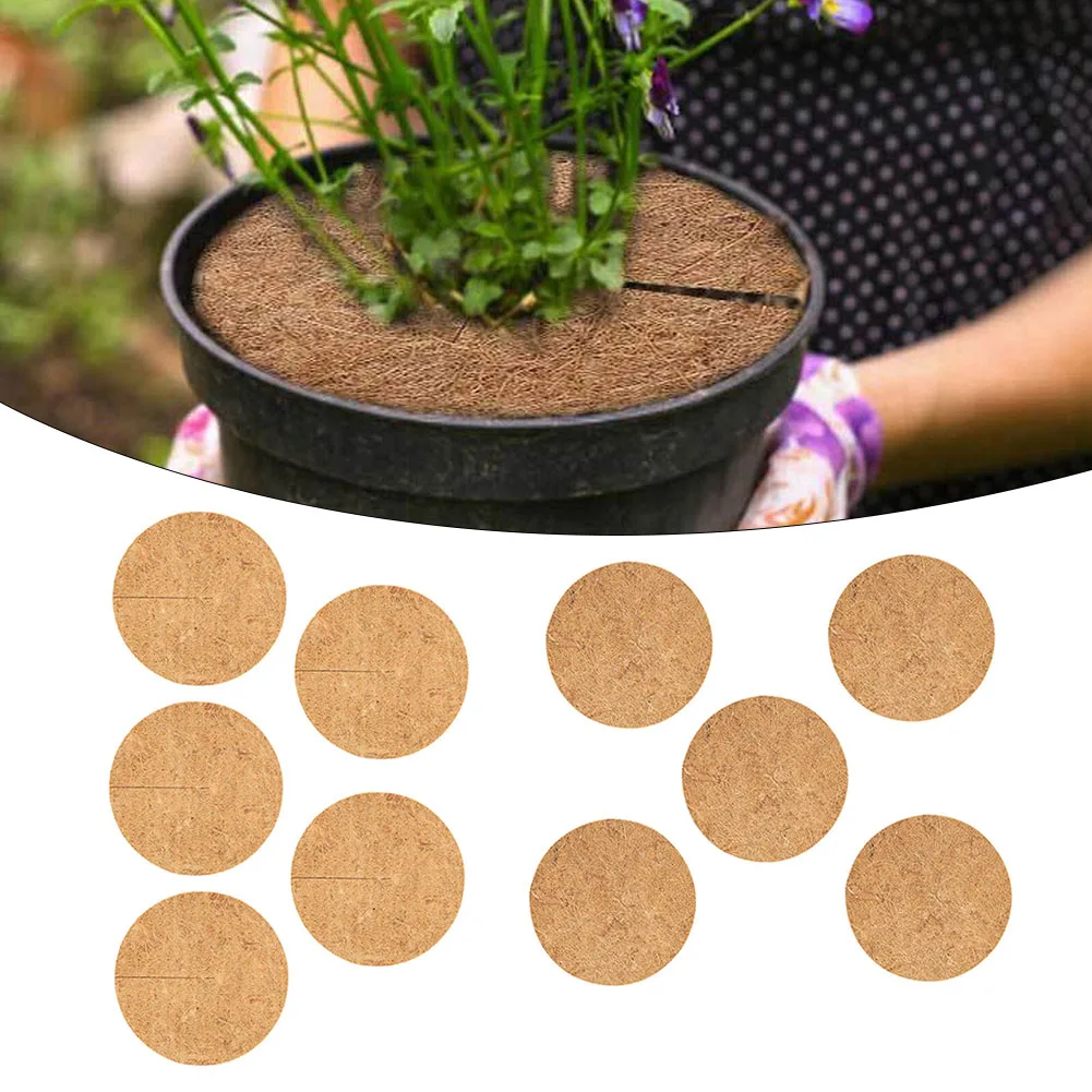 5Pcs Coconut Coir Fiber Mulch Mat Disc Plant Cover Control Protect Flower Pot For Disc Plant Cover Tree Plant Mats Flower Pot
5Pcs Coconut Coir Fiber Mulch Mat Disc Plant Cover Control Protect Flower Pot For Disc Plant Cover Tree Plant Mats Flower Pot