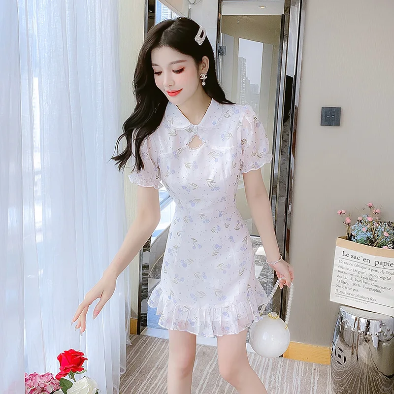 Summer New Slim A-line Skirt 2022 Korean Fashion Vintage Floral Dress Women Short Summer Female Clothes Vestidos De Mujer 91J
Summer New Slim A-line Skirt 2022 Korean Fashion Vintage Floral Dress Women Short Summer Female Clothes Vestidos De Mujer 91J