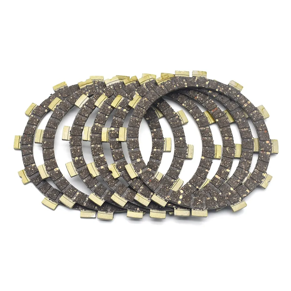 

Clutch Friction Plates Set For SUZUKI UT125EE Access 125 2017-2020 RM100 RG125 RM125 TS125R TV125 DS185 TS185 LT230S LT250R