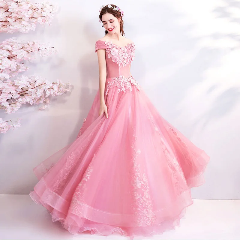 Evening Dress For Women 2023 New Fresh Pollen Off The Shoulder Length Pink Princess Bride's Wedding Toast High-Fashion Edge
Evening Dress For Women 2023 New Fresh Pollen Off The Shoulder Length Pink Princess Bride's Wedding Toast High-Fashion Edge