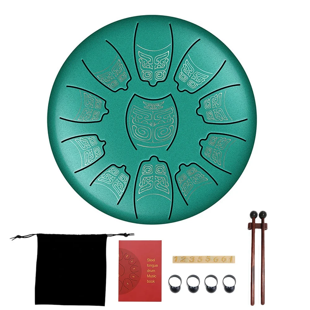 Steel Tongue Drum 6 Inch 11 Tone Carbon Steel Tongue Hand Pan Drum with Accessories Storage Bag for Yoga Meditation A
Steel Tongue Drum 6 Inch 11 Tone Carbon Steel Tongue Hand Pan Drum with Accessories Storage Bag for Yoga Meditation A