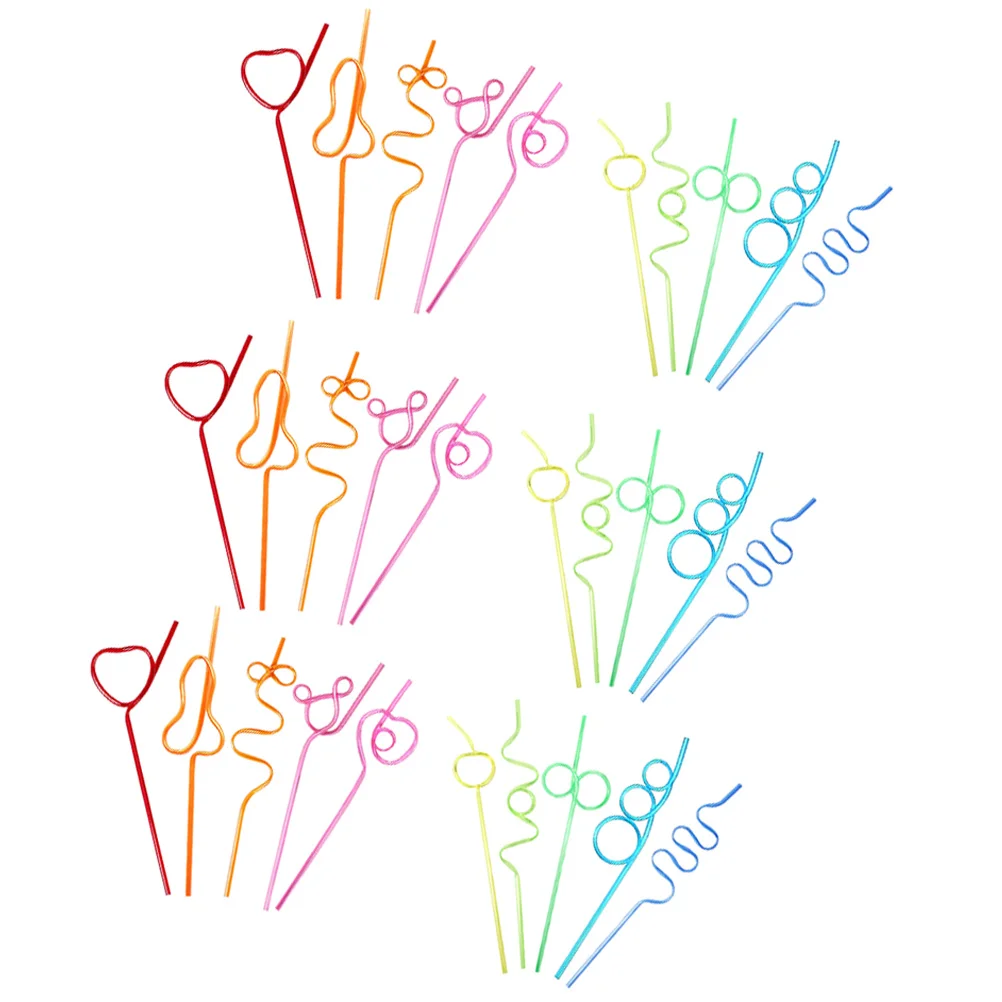 30 Pcs Beach Party Straws Child Hawaiian Decor Fun Varied Twists Plastic Drinking
30 Pcs Beach Party Straws Child Hawaiian Decor Fun Varied Twists Plastic Drinking