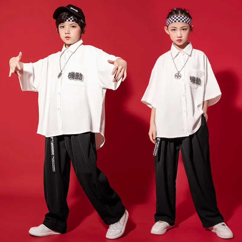 Teenager Girls Summer Street Dance Clothes White Shirt Casual Pants Children Hip Hop Clothes Set Kids Cool Loose Sport Outfits
Teenager Girls Summer Street Dance Clothes White Shirt Casual Pants Children Hip Hop Clothes Set Kids Cool Loose Sport Outfits
