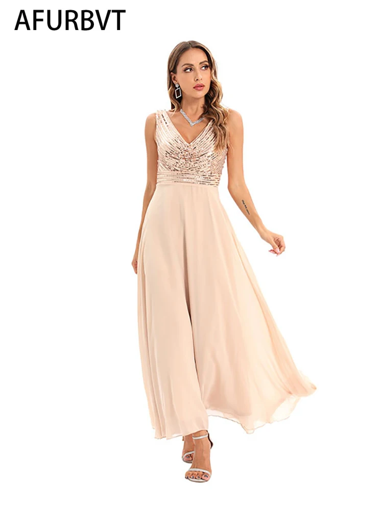 2022 Summer Women Glitter Sequin Dress Shiny V Neck Mesh Patchwork Club Party Sleeveless A Line Long Dresses Khaki Green
2022 Summer Women Glitter Sequin Dress Shiny V Neck Mesh Patchwork Club Party Sleeveless A Line Long Dresses Khaki Green