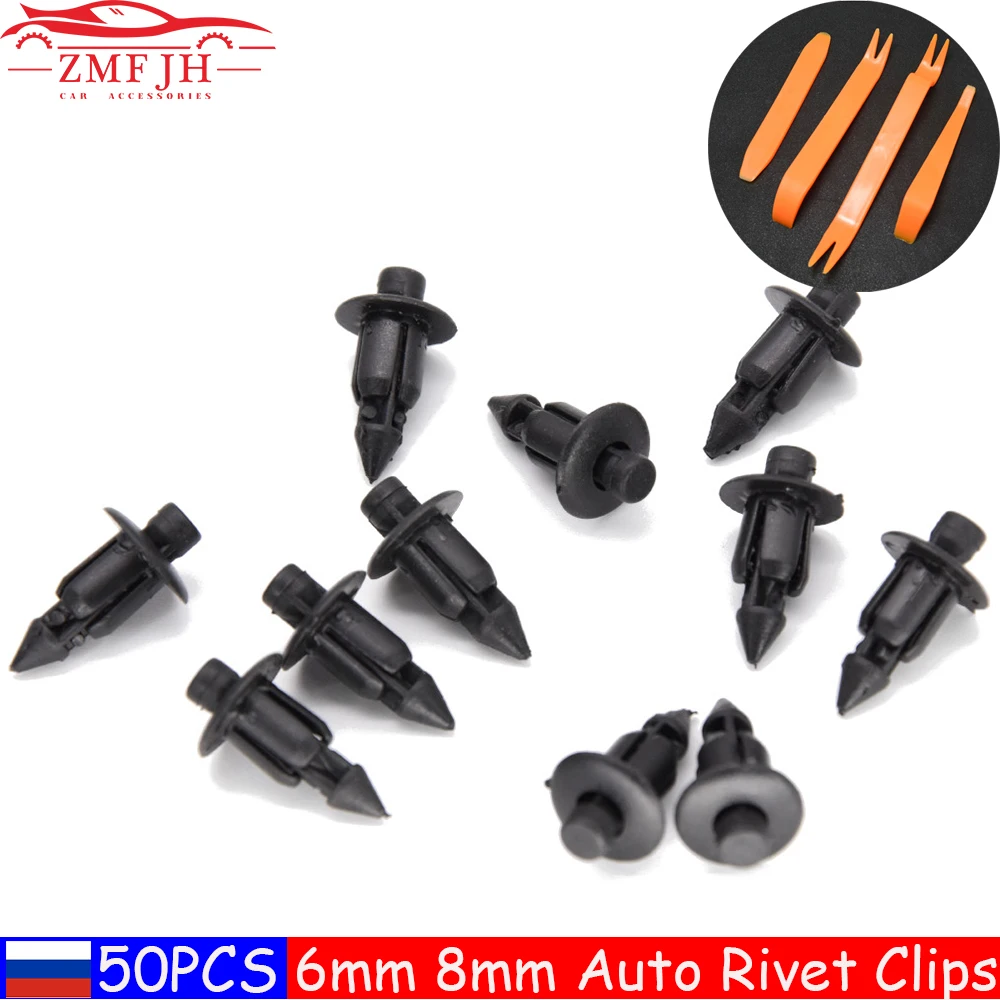 50Pcs Car Clips Fastener Screws Bumper Interior Decoration Auto Fastener Car Clips 6mm 8mm Rivet Bumper Door Trim Panel Retainer
50Pcs Car Clips Fastener Screws Bumper Interior Decoration Auto Fastener Car Clips 6mm 8mm Rivet Bumper Door Trim Panel Retainer