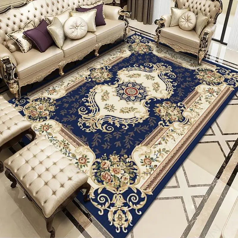 European Classic Living Room Carpet Home Luxury Bedroom Bedside Large Area Rugs Office Commercial Rug Washable Entrance Doormat
European Classic Living Room Carpet Home Luxury Bedroom Bedside Large Area Rugs Office Commercial Rug Washable Entrance Doormat