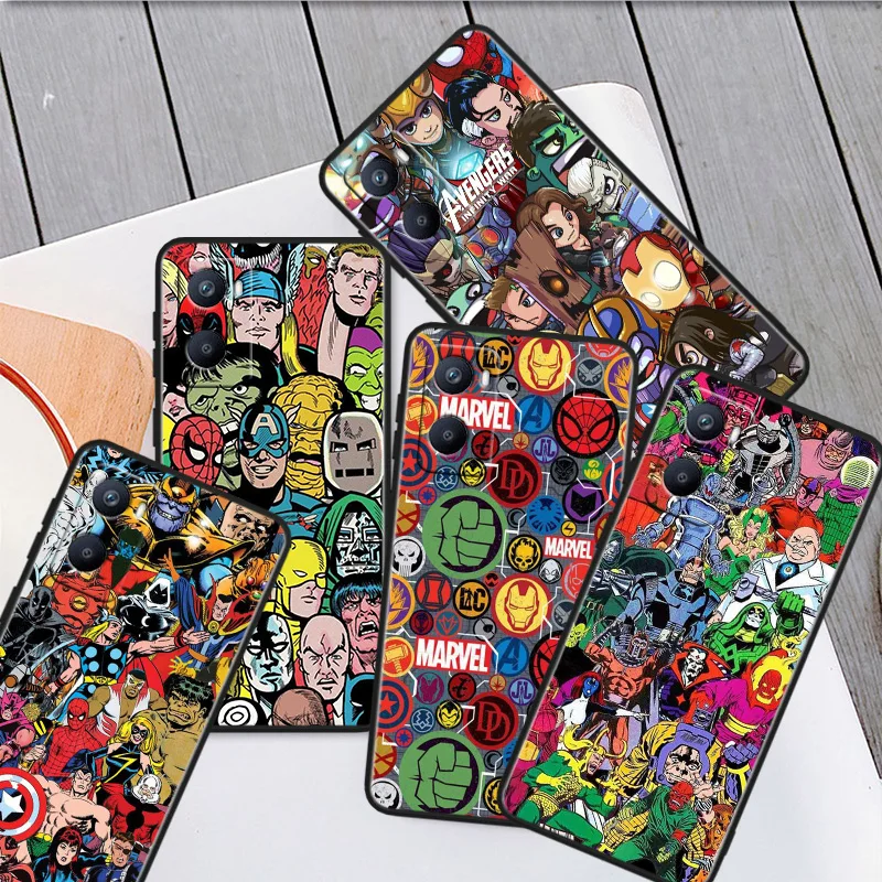Marvel Avengers comics Phone Case For OPPO A96 AA94 A93 A77S A76 A74 A73 A72 A57S A757E AX7 A1K 2022 2020 Black Cover
Marvel Avengers comics Phone Case For OPPO A96 AA94 A93 A77S A76 A74 A73 A72 A57S A757E AX7 A1K 2022 2020 Black Cover