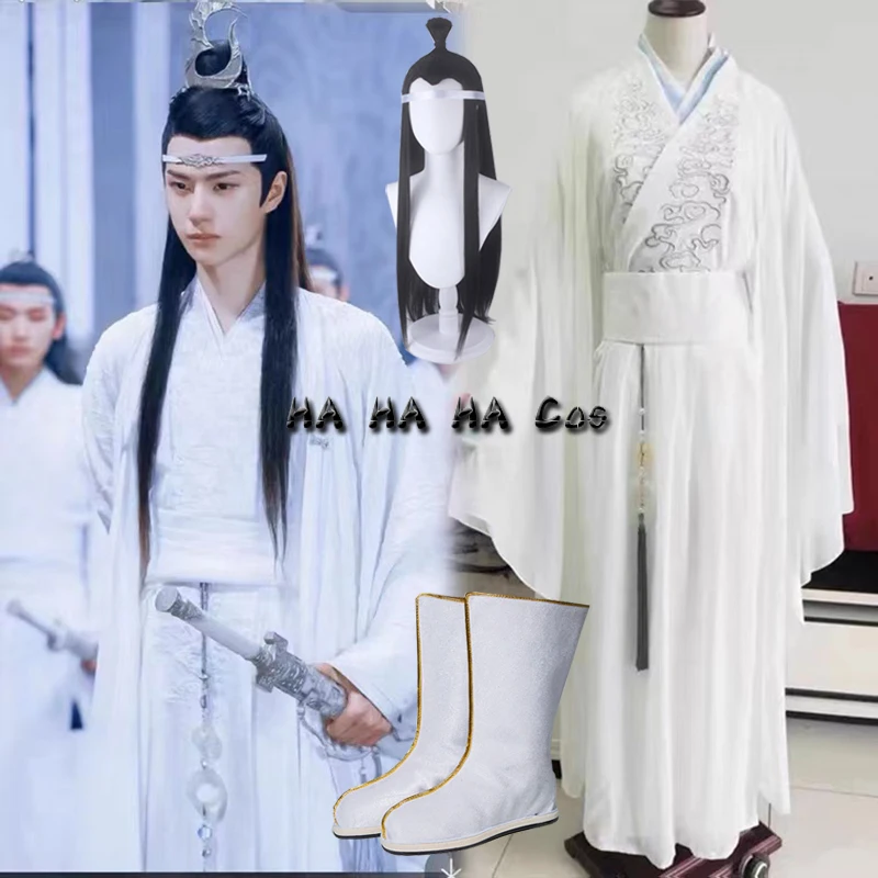 MO DAO ZU SHI Lan Wangji Anime Cosplay Costume TV Series The Untamed Halloween Christmas Costumes For Women Men Long Wig Shoes
MO DAO ZU SHI Lan Wangji Anime Cosplay Costume TV Series The Untamed Halloween Christmas Costumes For Women Men Long Wig Shoes