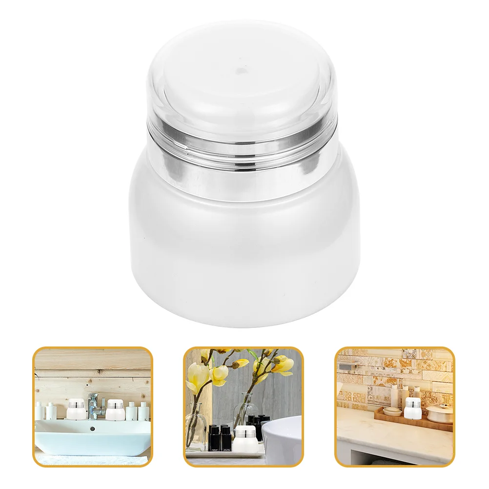 Vacuum Cream Jar Foundation Liquid Makeup Travel Size Containers Bottles Lotion Lids Pressure Pump Toiletries Plastic Miss
Vacuum Cream Jar Foundation Liquid Makeup Travel Size Containers Bottles Lotion Lids Pressure Pump Toiletries Plastic Miss