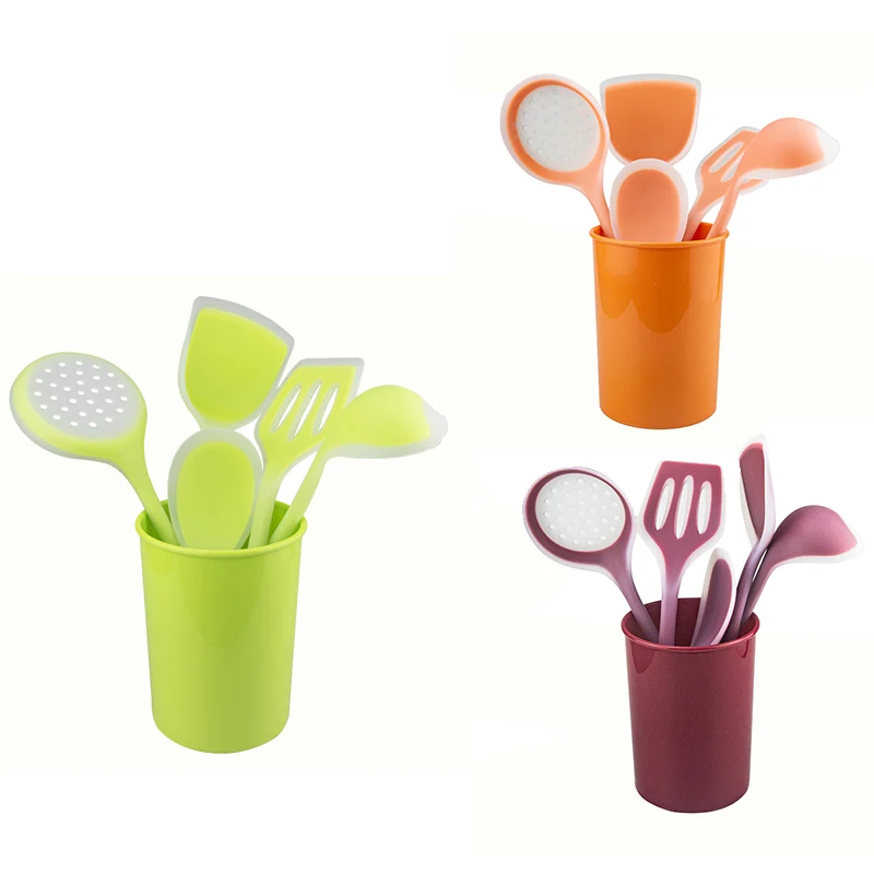 6Pcs Cooking Tools Set Utensils Kitchen Silicone Non-Stick Temperature Resistance Cookware Kitchen Tools
6Pcs Cooking Tools Set Utensils Kitchen Silicone Non-Stick Temperature Resistance Cookware Kitchen Tools