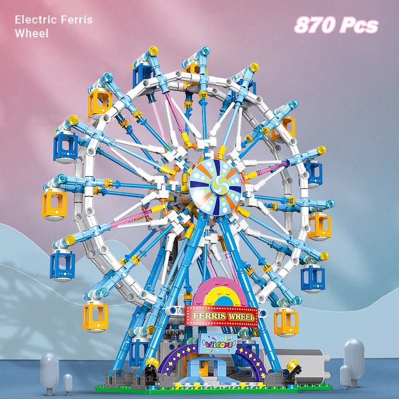 Disney Friends Toys Electric Rotating Ferris Wheel Cartoon Small Particles Assembling Toy Children Birthday Gift Building Blocks
Disney Friends Toys Electric Rotating Ferris Wheel Cartoon Small Particles Assembling Toy Children Birthday Gift Building Blocks