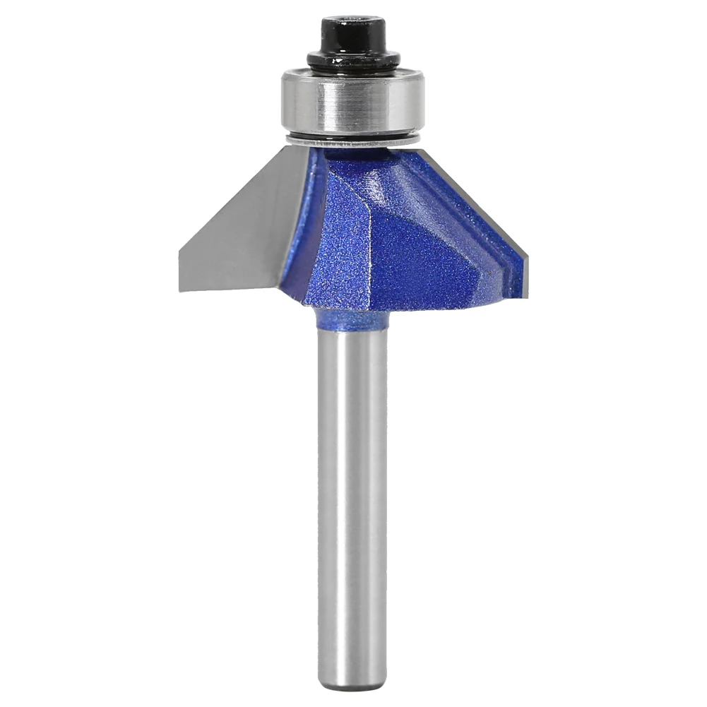 1PC 6mm Shank 45 Degree Chamfer Router Bit Edge Forming Bevel Milling Router Bit Milling Cutter For Wood Bits Woodworking Tools
1PC 6mm Shank 45 Degree Chamfer Router Bit Edge Forming Bevel Milling Router Bit Milling Cutter For Wood Bits Woodworking Tools