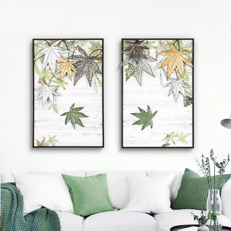Simple European Style Aisle Living Room Bedroom Wall Pendant Rectangular Framed Decoration Three-dimensional Iron Maple Leaf
Simple European Style Aisle Living Room Bedroom Wall Pendant Rectangular Framed Decoration Three-dimensional Iron Maple Leaf
