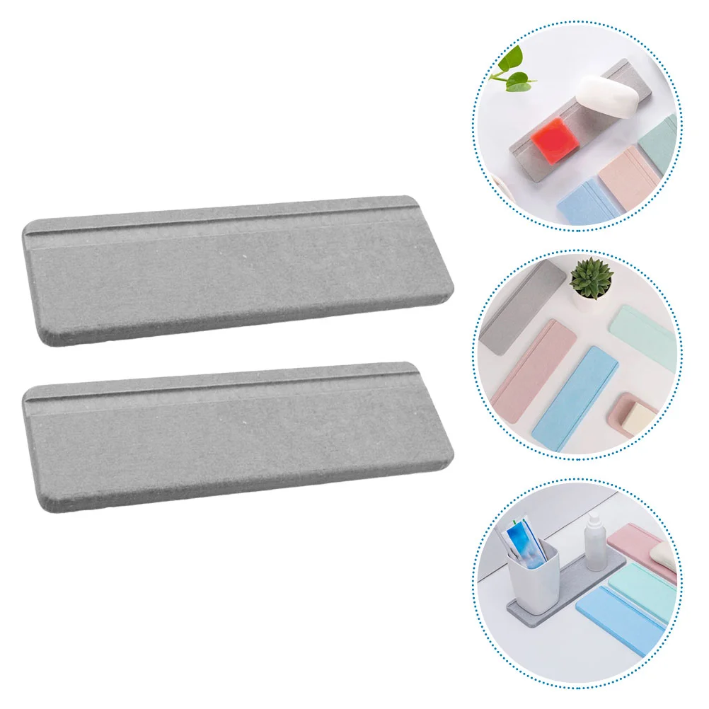 2 Pcs Kitchen Soap Tray Dishwasher Bathroom Mat Sink Guard Fast Drying Cup Dispenser
2 Pcs Kitchen Soap Tray Dishwasher Bathroom Mat Sink Guard Fast Drying Cup Dispenser