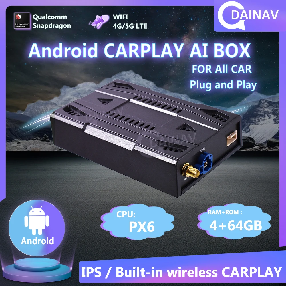 Android Беспроводной адаптер CarPlay AI box для Benz Volvo Audi lexus Mazda Porsche Volkswagen Ford Honda Nissan
Android Беспроводной адаптер CarPlay AI box для Benz Volvo Audi lexus Mazda Porsche Volkswagen Ford Honda Nissan