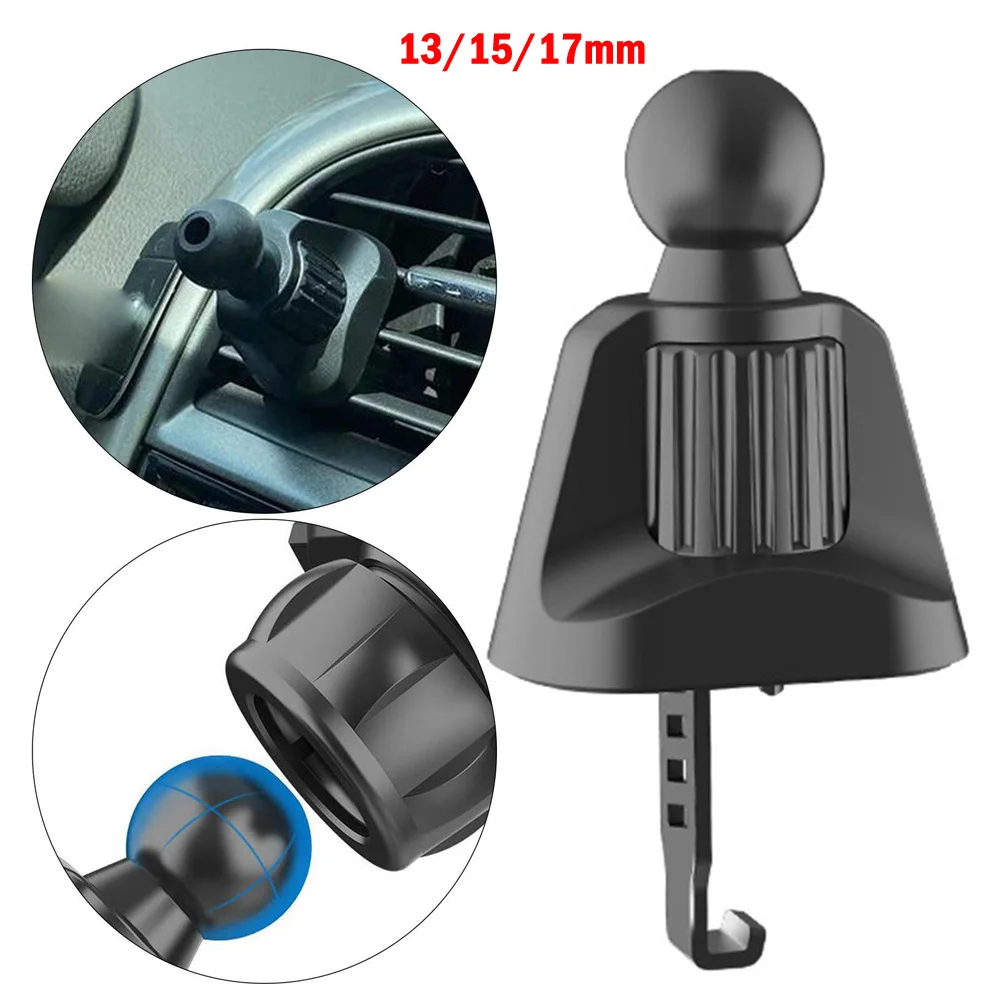Universal Car Air Vent Mount Clip Adapter 13/15/17mm Ball HeadPhone Holder Stand Fixed Car Charger Extension Support Bracket
Universal Car Air Vent Mount Clip Adapter 13/15/17mm Ball HeadPhone Holder Stand Fixed Car Charger Extension Support Bracket