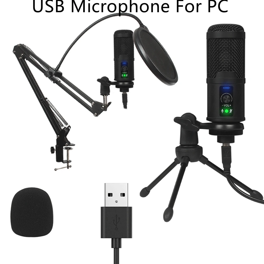 BM-65 USB Microphone For PC for Computer Laptop Cardioid Studio Recording Vocals Voice Over YouTube Live Broadcast Accessories
BM-65 USB Microphone For PC for Computer Laptop Cardioid Studio Recording Vocals Voice Over YouTube Live Broadcast Accessories