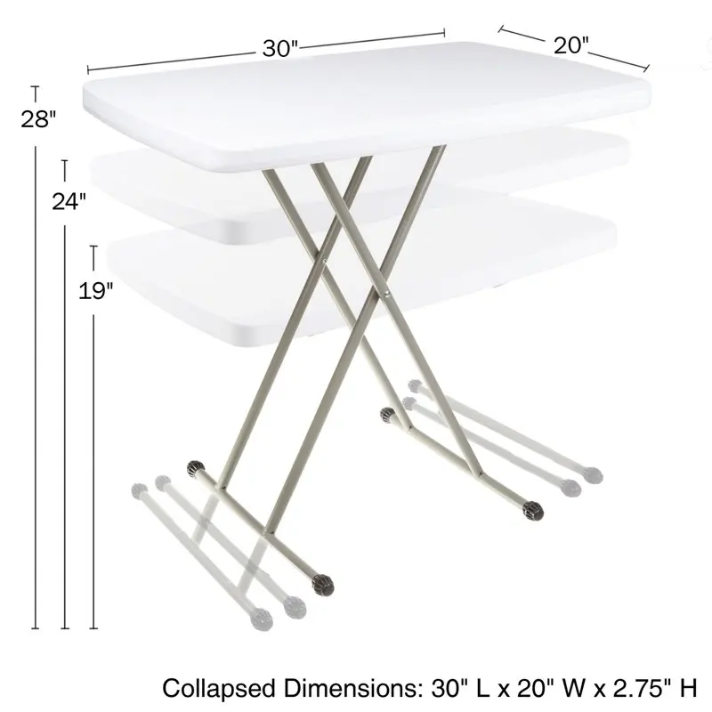 Deluxe White Folding Camping, Cards & Crafts Table - Perfect for Picnics, Outdoor BBQ & More!
Deluxe White Folding Camping, Cards & Crafts Table - Perfect for Picnics, Outdoor BBQ & More!