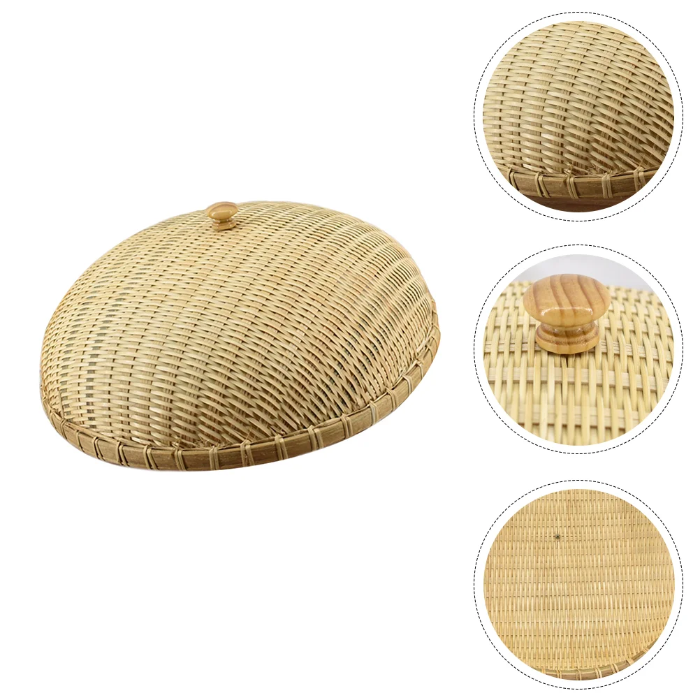 Bamboo Bread Cover Fruit Cakes Food Basket Kitchen Household Manual Woven Weaving
Bamboo Bread Cover Fruit Cakes Food Basket Kitchen Household Manual Woven Weaving
