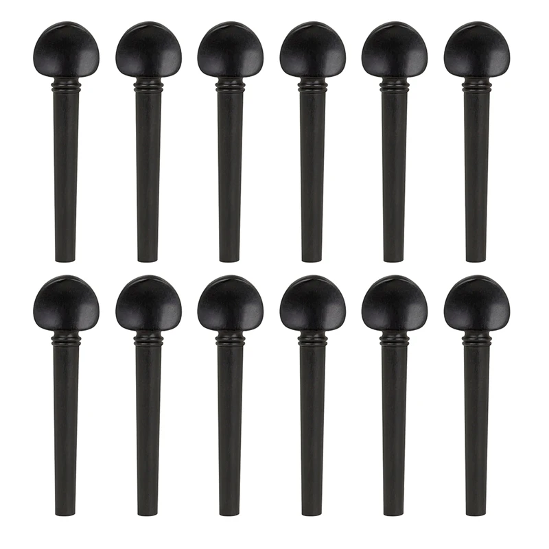 12Pcs Ebony Tuning Pegs Shaft OUD Tuning Pegs Endpin Set Adjusted Tone Replace OUD Accessories
12Pcs Ebony Tuning Pegs Shaft OUD Tuning Pegs Endpin Set Adjusted Tone Replace OUD Accessories