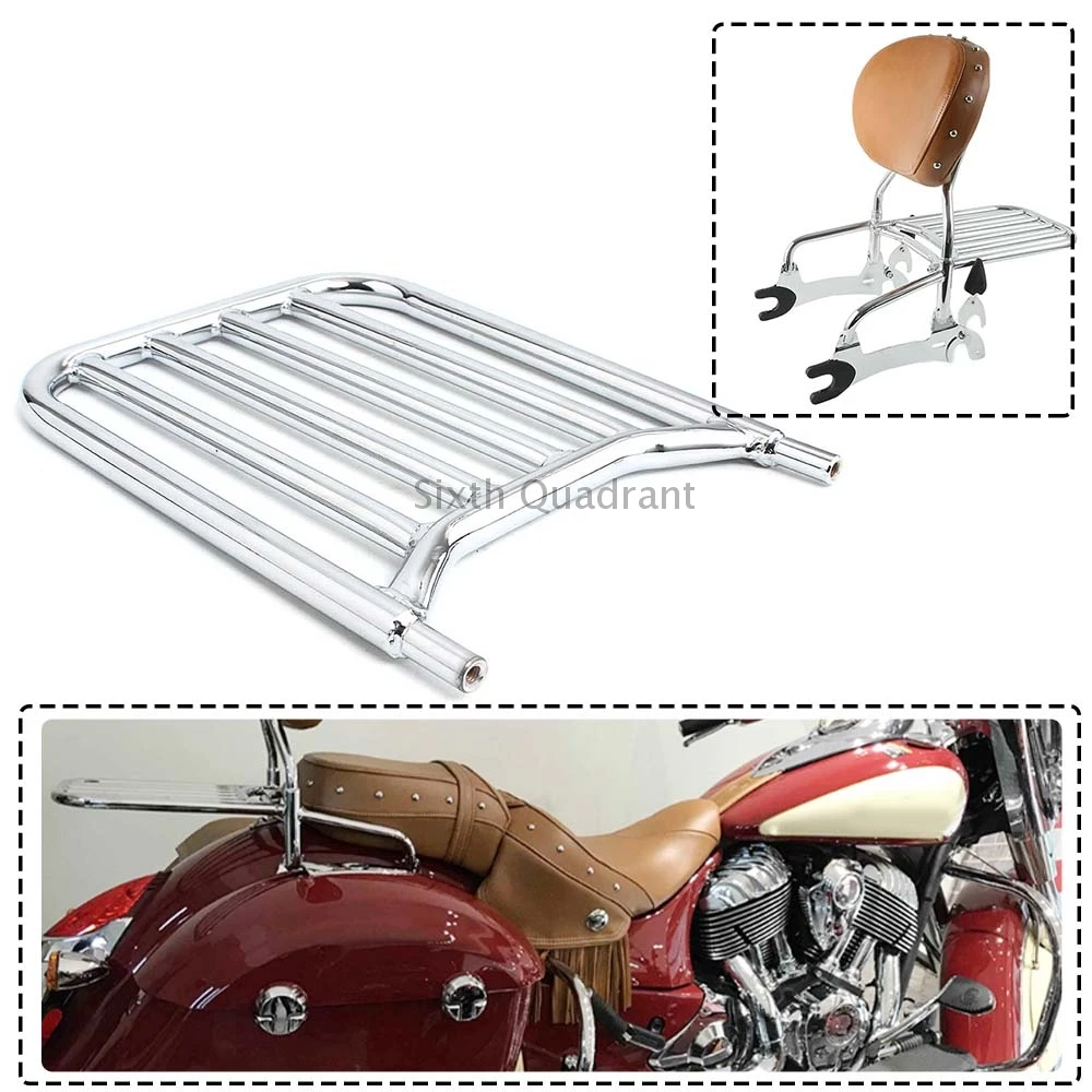 Motorcycle Rear Sissy Bar Backrest Luggage Rack For Indian Chief Dark Horse Vintage Springfield Dark Horse High Quality Steel
Motorcycle Rear Sissy Bar Backrest Luggage Rack For Indian Chief Dark Horse Vintage Springfield Dark Horse High Quality Steel