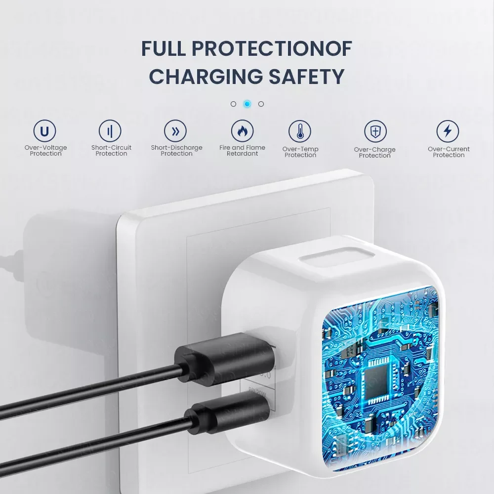 For iPhone 13 12 11 Pro QC3.0 Quick Charge USB-C Fast Charging Travel Wall Charger Power Adapter US/EUPD 20W USB Type C Charger
For iPhone 13 12 11 Pro QC3.0 Quick Charge USB-C Fast Charging Travel Wall Charger Power Adapter US/EUPD 20W USB Type C Charger