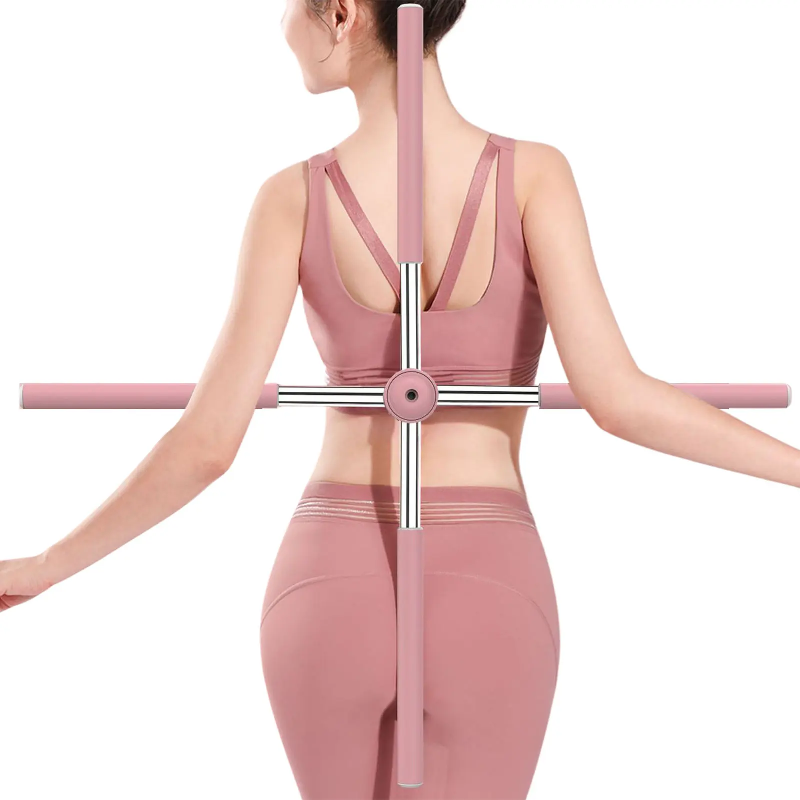 Yoga Sticks Stretching Tool Adjustable Yoga Hunchback Corrector Portable Open Shoulder Beauty Back Posture Correction Stick
Yoga Sticks Stretching Tool Adjustable Yoga Hunchback Corrector Portable Open Shoulder Beauty Back Posture Correction Stick