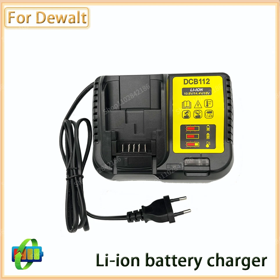 DCB112 Replace Battery Charger For Dewalt Li-Ion Battery 10.8V 12V 14.4V 18V 20V DCB200 DCB101 DCB107 DCB105 DCB115 DCB140
DCB112 Replace Battery Charger For Dewalt Li-Ion Battery 10.8V 12V 14.4V 18V 20V DCB200 DCB101 DCB107 DCB105 DCB115 DCB140