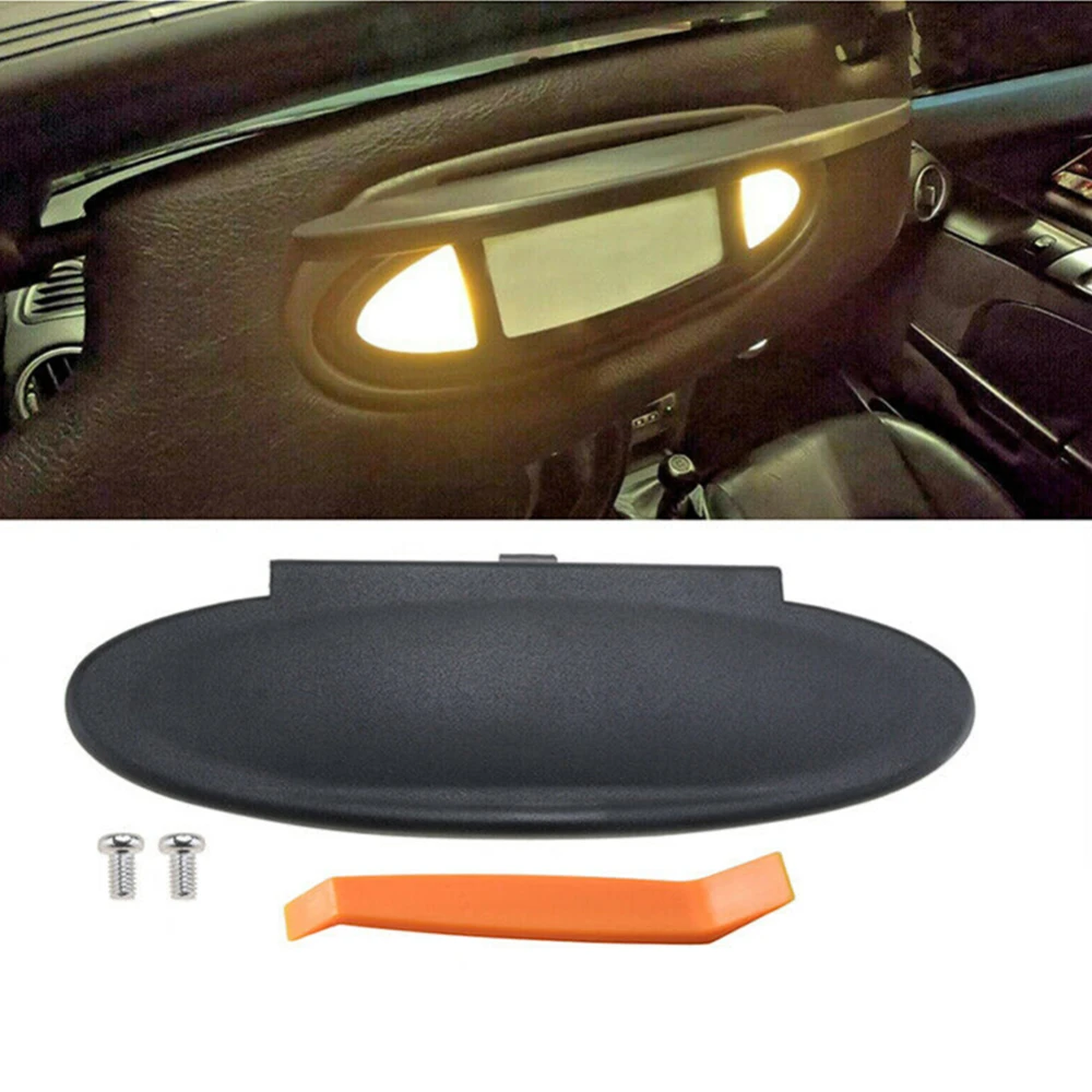 

New Sun Visor Mirror Cover Black For Porsche 911 996/997 Boxster Cayman 986/987 99670142102