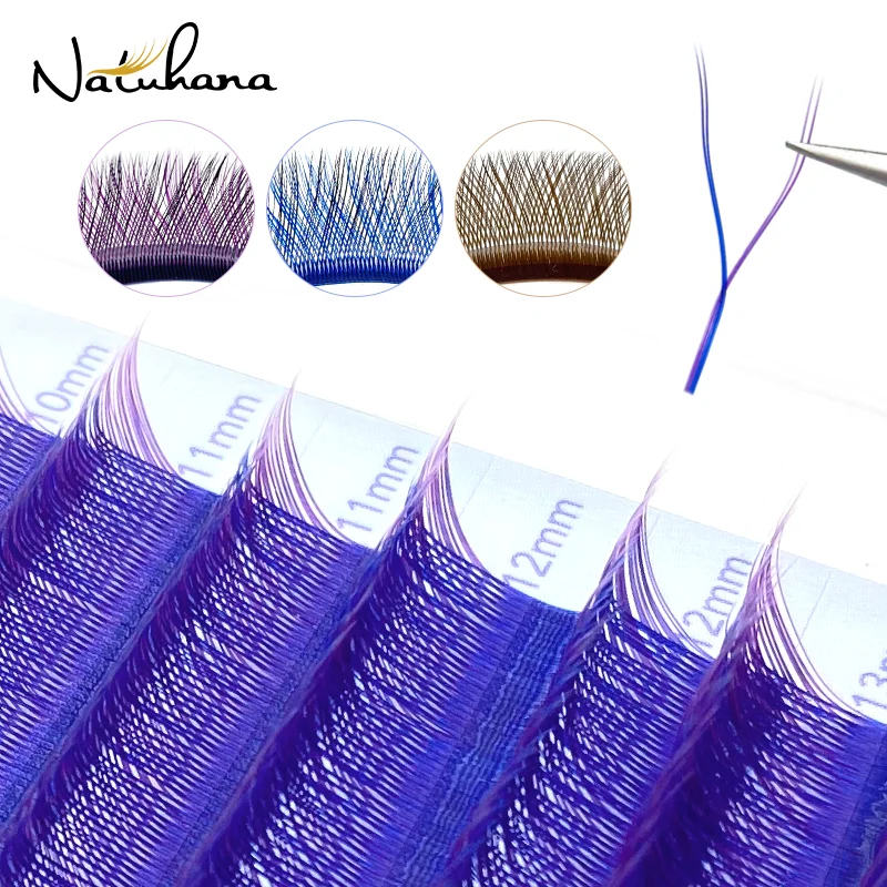 NATUHANA YY Gradient Color Eyelash Extension Individual Faux Mink Ombre False Eye Colored Lashes Makeup Tool
NATUHANA YY Gradient Color Eyelash Extension Individual Faux Mink Ombre False Eye Colored Lashes Makeup Tool