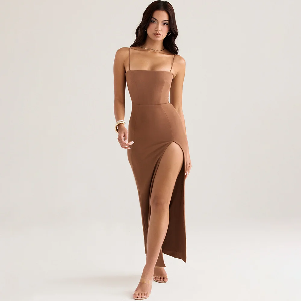 2022 Women Fashion Prom Dress Solid Collor Non-sleeve Pleated Patchwork Slim Pullover Western Style Sexy Ladies Dress For Summer
2022 Women Fashion Prom Dress Solid Collor Non-sleeve Pleated Patchwork Slim Pullover Western Style Sexy Ladies Dress For Summer
