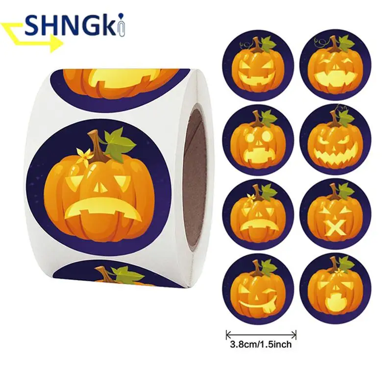 500pcs/roll Assorted Pumpkin Tags Stickers Halloween Party Invitation Seal Sticker Decal Waterproof Self Adhesive Packing Decor
500pcs/roll Assorted Pumpkin Tags Stickers Halloween Party Invitation Seal Sticker Decal Waterproof Self Adhesive Packing Decor