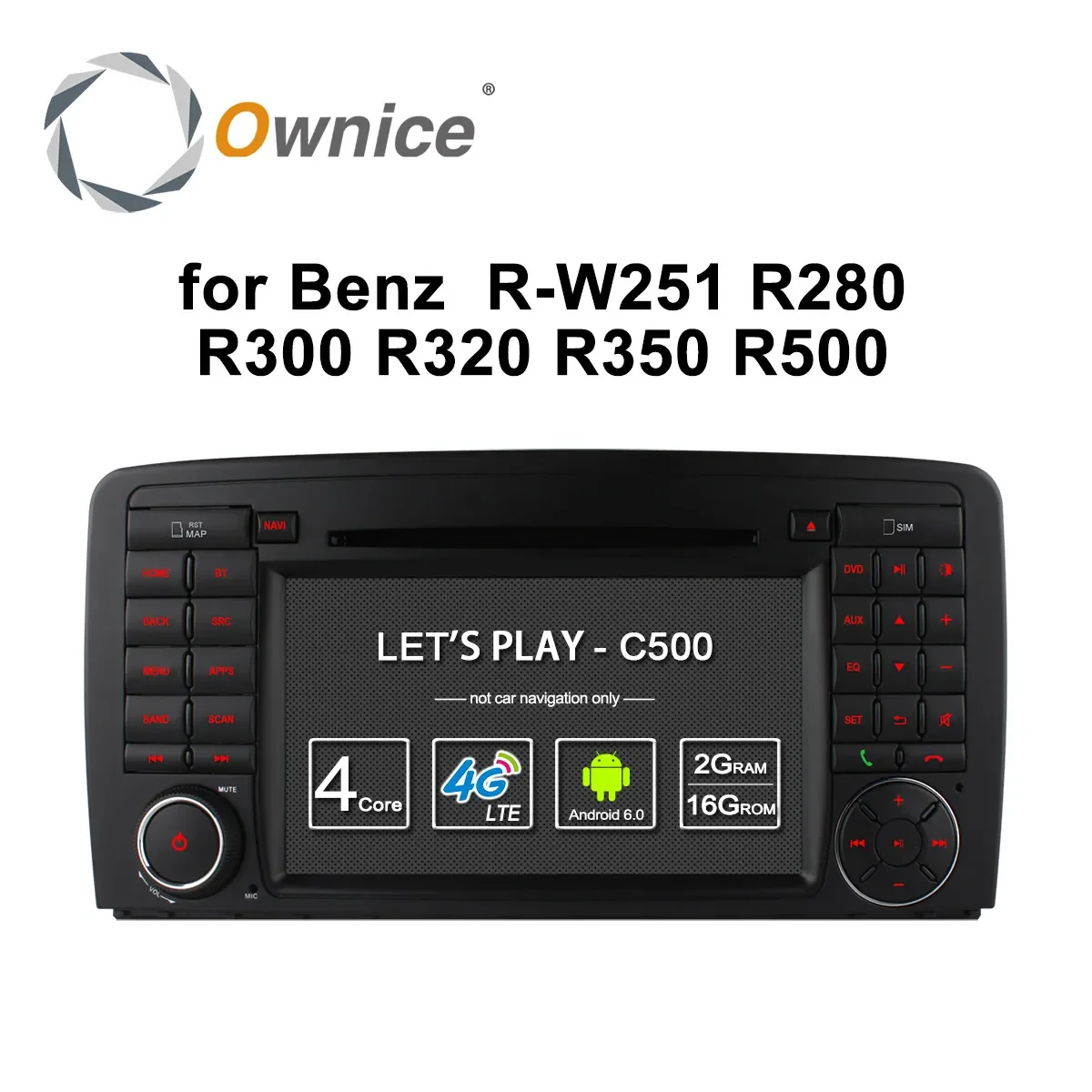 NEW2023 4G SIM LTE 8 Core Android 6.0 Car DVD Player for Mercedes R Class W251 R280 R300 R320 R350 R500 with Radio GPS 32G ROM
NEW2023 4G SIM LTE 8 Core Android 6.0 Car DVD Player for Mercedes R Class W251 R280 R300 R320 R350 R500 with Radio GPS 32G ROM