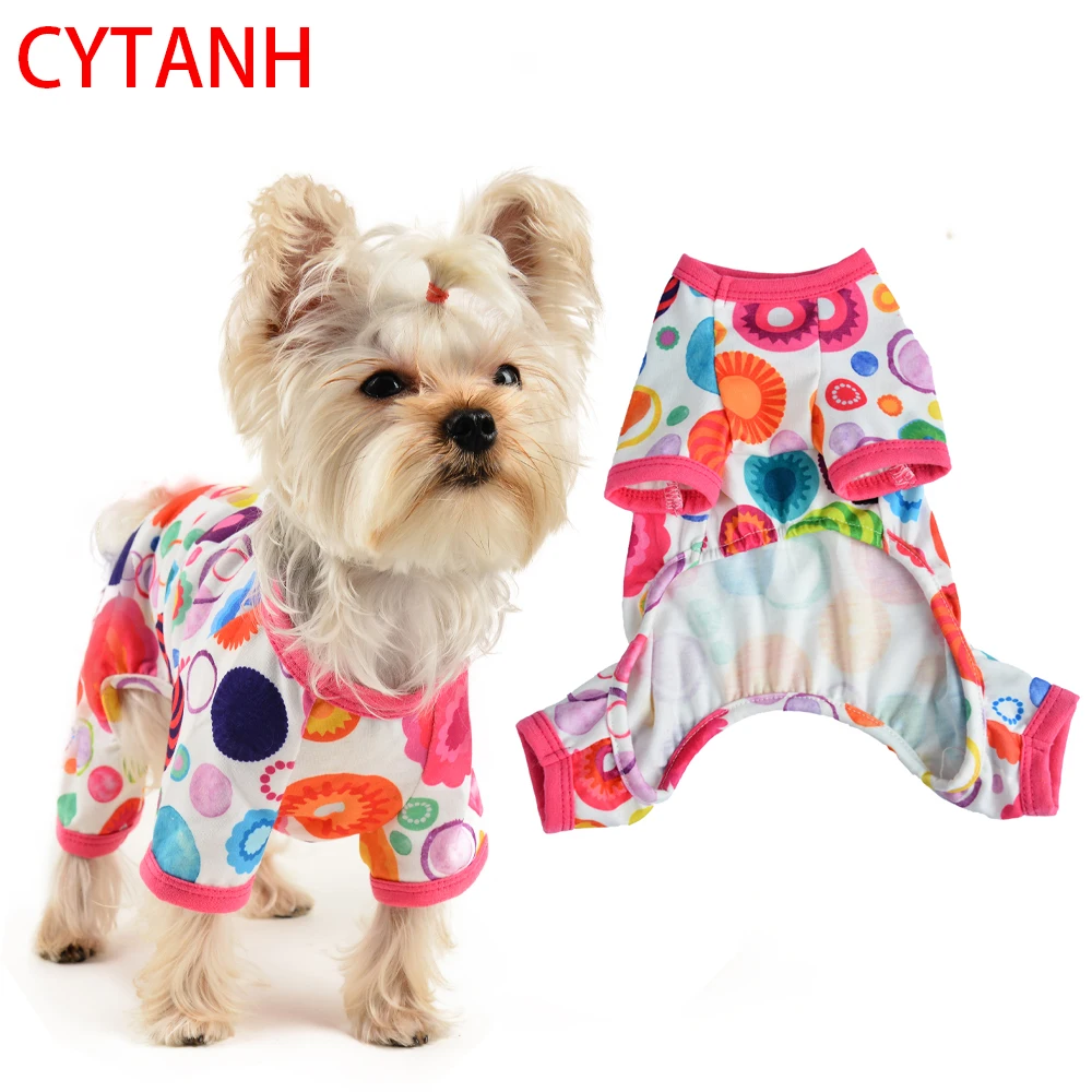 Spring Dog Clothes Soft Breathable Cuffs Pet Restrained Small Cute Print Medium Large Pet Costume Dogs Rose Shih Tzu Kawaii
Spring Dog Clothes Soft Breathable Cuffs Pet Restrained Small Cute Print Medium Large Pet Costume Dogs Rose Shih Tzu Kawaii