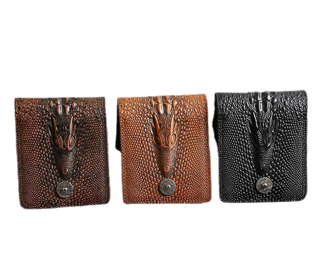 Mens Wallet Leather Genuine Short Purse Billetera Hombre Men Wallets Vintage Style Cartera Hombre Crocodile Alligato Portemonne
Mens Wallet Leather Genuine Short Purse Billetera Hombre Men Wallets Vintage Style Cartera Hombre Crocodile Alligato Portemonne