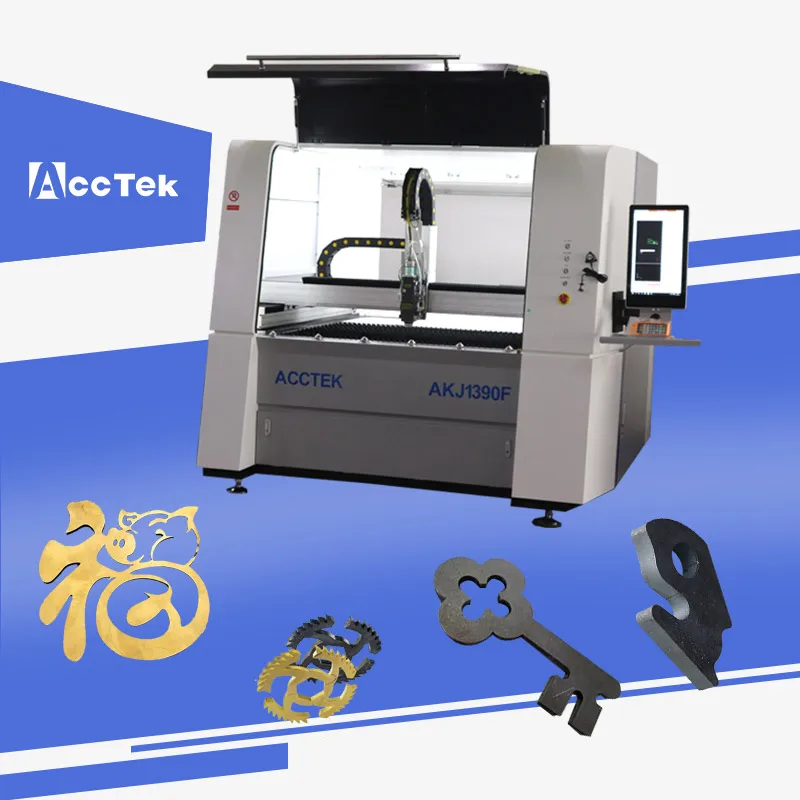 Jinan 500W/1000W CNC Fiber Laser Cutter AKJ1390F Laser Metal Cutting Machine Price
Jinan 500W/1000W CNC Fiber Laser Cutter AKJ1390F Laser Metal Cutting Machine Price