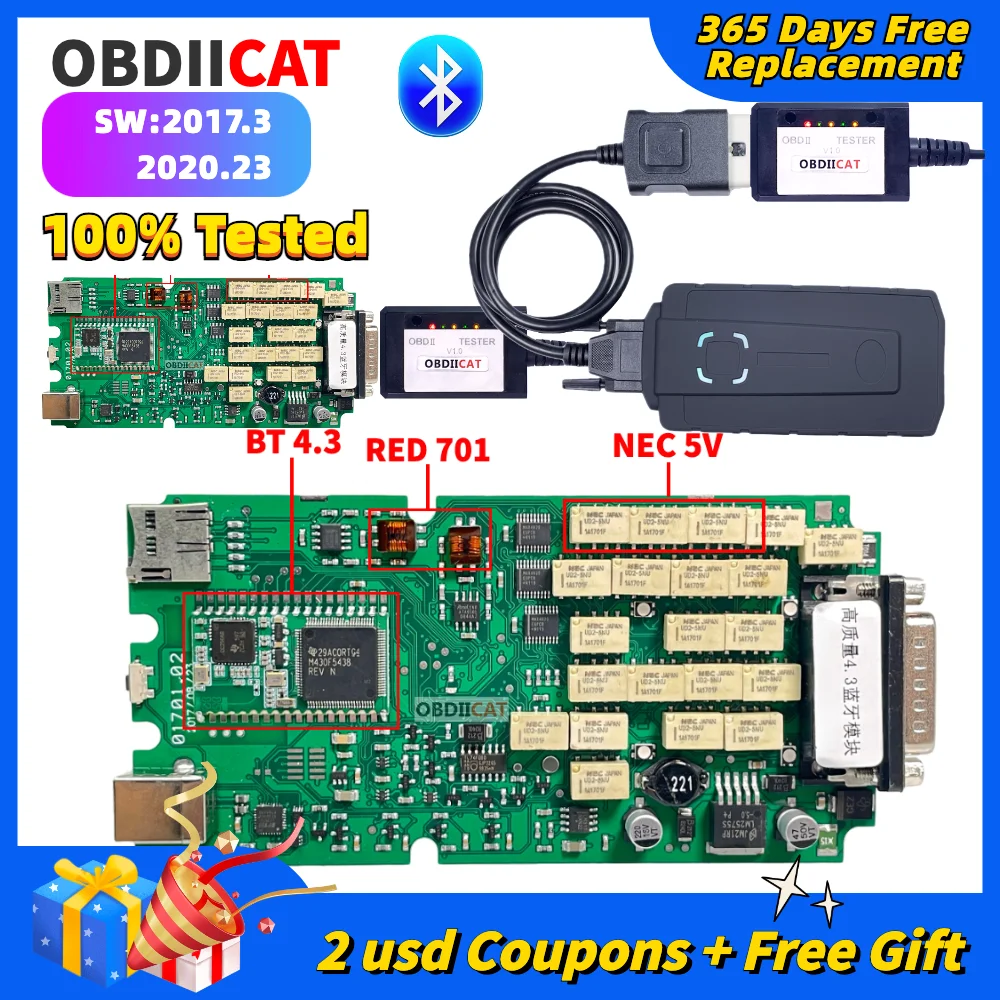OBDIICAT 2020,23 WOW TCS PRO V3.0 PCB 9241 OBD2 для автомобилей/грузовиков 3в1 OBD2 диагностический инструмент 2017R3 с Keygen Bluetooth
OBDIICAT 2020,23 WOW TCS PRO V3.0 PCB 9241 OBD2 для автомобилей/грузовиков 3в1 OBD2 диагностический инструмент 2017R3 с Keygen Bluetooth
