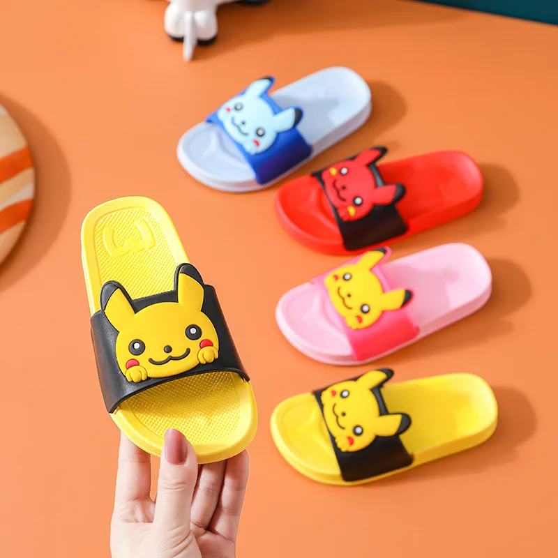 Pokemon Pikachu children's slippers spring and summer girls cute home garden shoes boys beach shoes non-slip sandals
Pokemon Pikachu children's slippers spring and summer girls cute home garden shoes boys beach shoes non-slip sandals