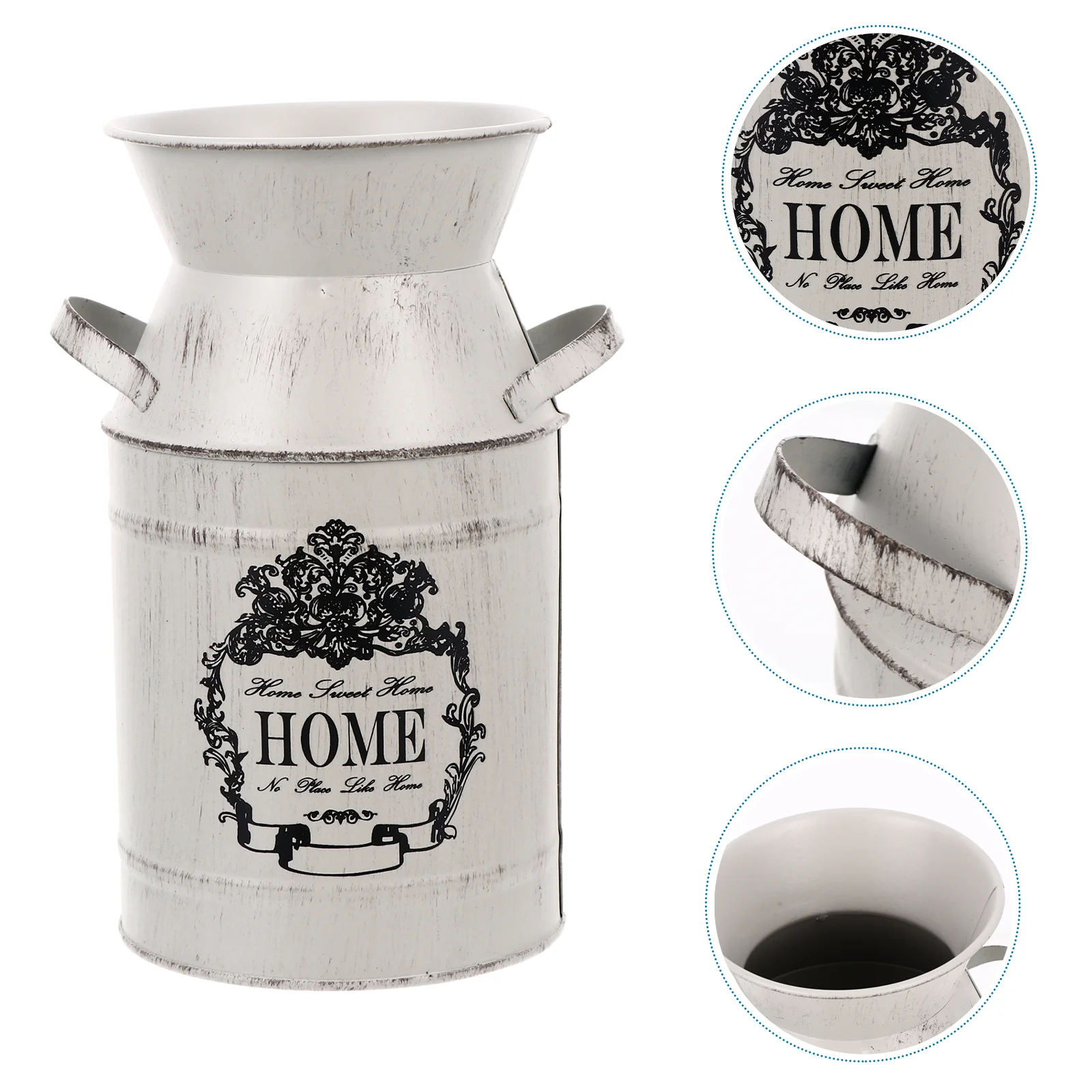Vase Metal Bucket Flower Planter Can French Jug Flowers Rustic Pitcher Holder Planters Iron Decor Chic Shabby Galvanized
Vase Metal Bucket Flower Planter Can French Jug Flowers Rustic Pitcher Holder Planters Iron Decor Chic Shabby Galvanized