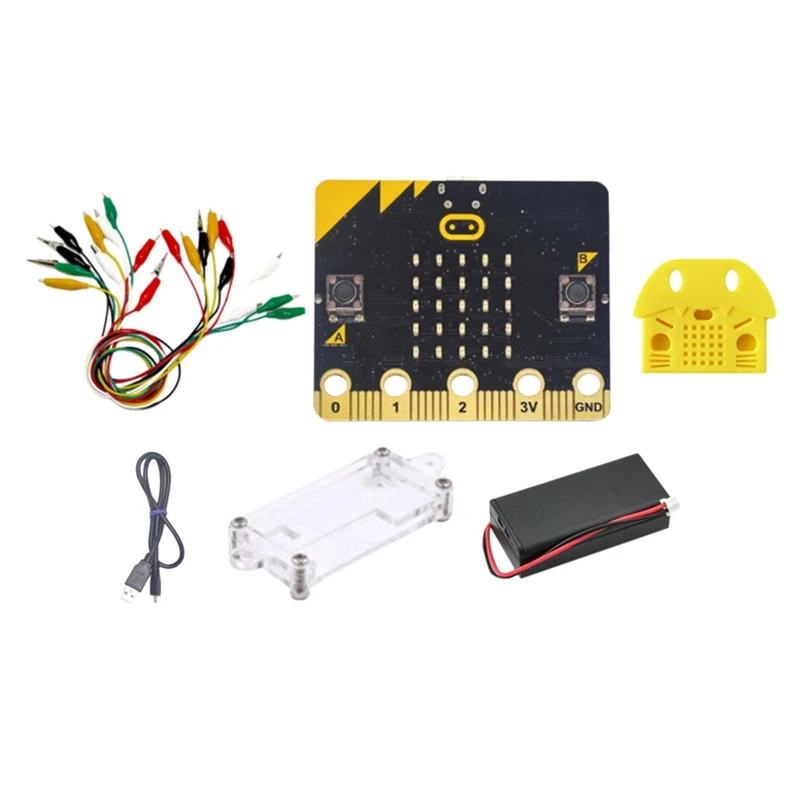 BBC Micro:Bit Go стартовый набор Micro:Bit BBC программируемая образовательная обучающая макетная плата для проектов «сделай сам»
BBC Micro:Bit Go стартовый набор Micro:Bit BBC программируемая образовательная обучающая макетная плата для проектов «сделай сам»