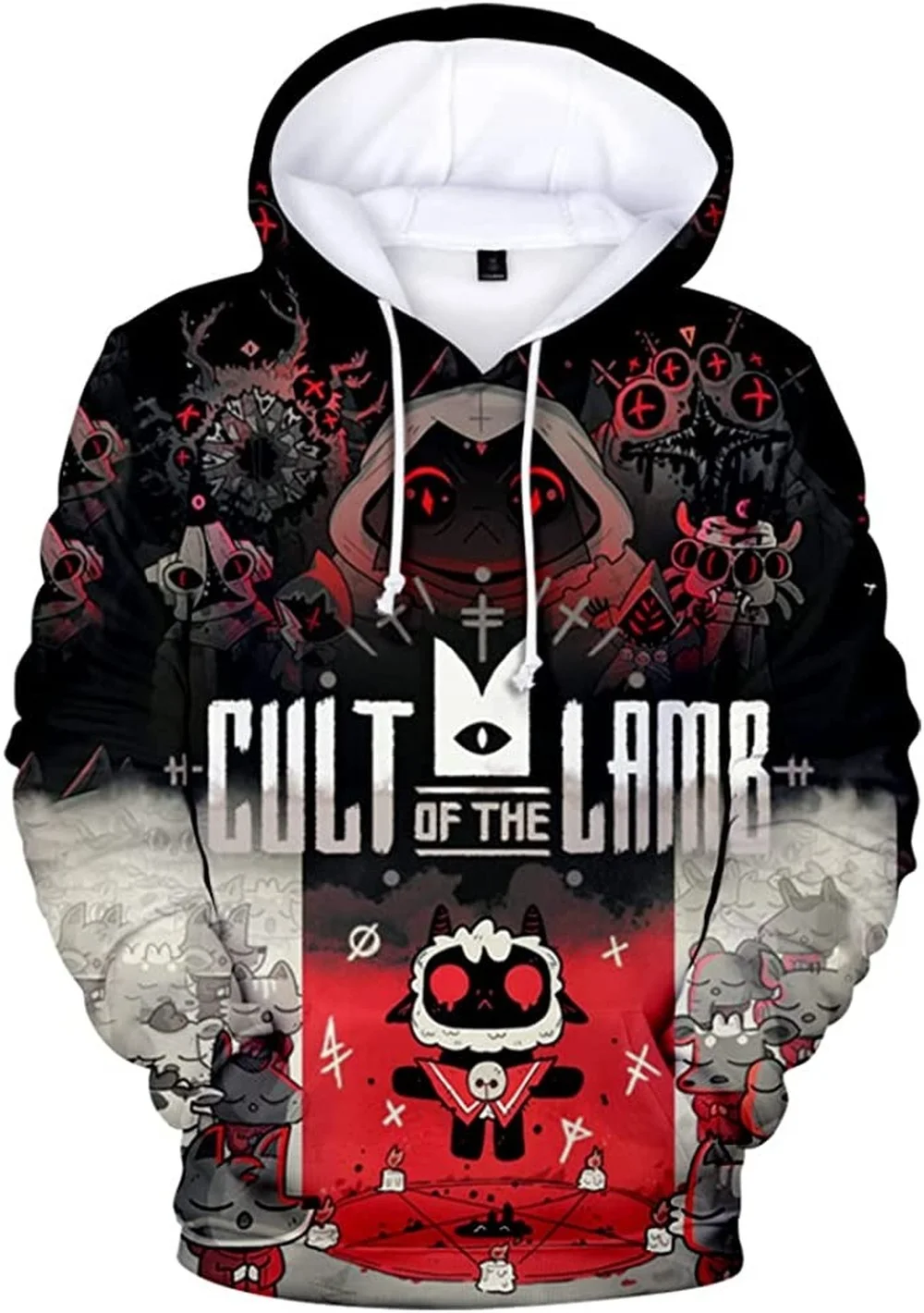 2022 New Game Cult Of The Lamb Hoodie Unisex Long Sleeve Man Woman Sweatshirt Harajuku Streetwear 3D Clothes
2022 New Game Cult Of The Lamb Hoodie Unisex Long Sleeve Man Woman Sweatshirt Harajuku Streetwear 3D Clothes