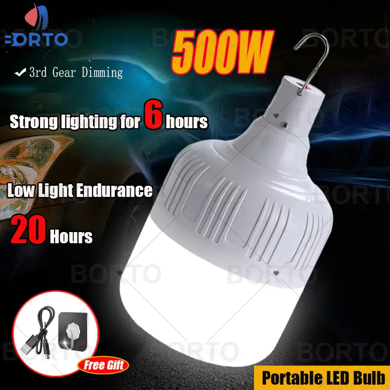 Outdoor Equipment Rechargeable Lamp Bulb Emergency Camping High Lights Bulbs Lighting Power Tents Portable Tent
Outdoor Equipment Rechargeable Lamp Bulb Emergency Camping High Lights Bulbs Lighting Power Tents Portable Tent