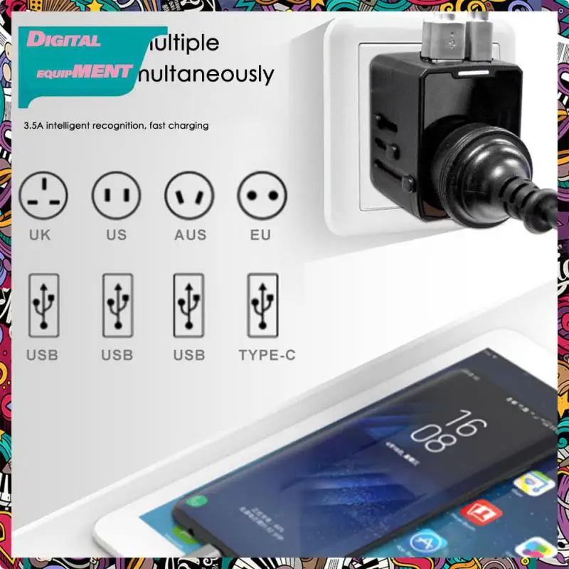 Lightweight Multifunctional Travel Plug Adapter Approved Security Single Usb 5v 2.4a C-type Wall Charger Portable
Lightweight Multifunctional Travel Plug Adapter Approved Security Single Usb 5v 2.4a C-type Wall Charger Portable