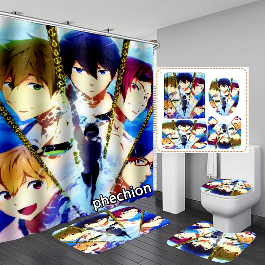 phechion New 3D Print Free! the Final Stroke Shower Curtain Waterproof Bathroom Curtain Anti-slip Bath Mat Set Toilet Rugs VR277
phechion New 3D Print Free! the Final Stroke Shower Curtain Waterproof Bathroom Curtain Anti-slip Bath Mat Set Toilet Rugs VR277