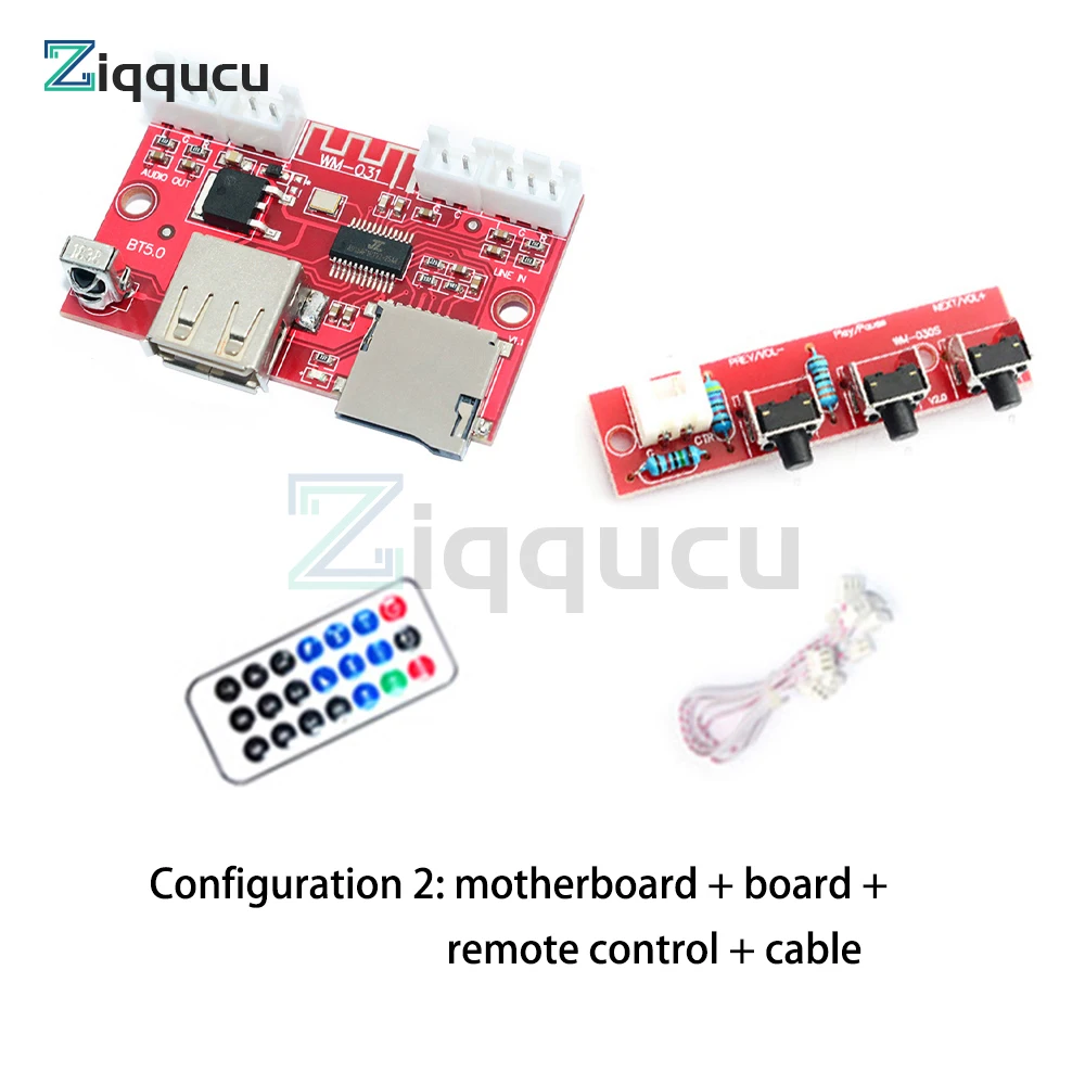 Audio Receiver Blue~Tooth Module DC 5V-24V Wireless Electronics Stereo Music Decoder Board for Home Sound System
Audio Receiver Blue~Tooth Module DC 5V-24V Wireless Electronics Stereo Music Decoder Board for Home Sound System