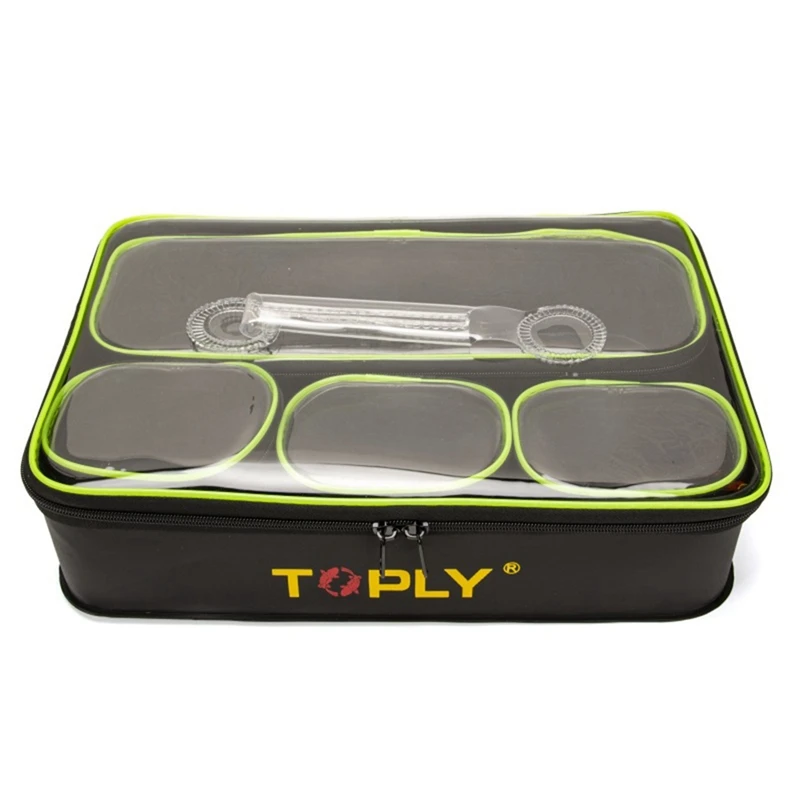 TOPLY 5 Pack Thickened Portable Fish Box Large Capacity Square Storage Bag Fish Box For Lure Outdoor Fishing Pack Set
TOPLY 5 Pack Thickened Portable Fish Box Large Capacity Square Storage Bag Fish Box For Lure Outdoor Fishing Pack Set