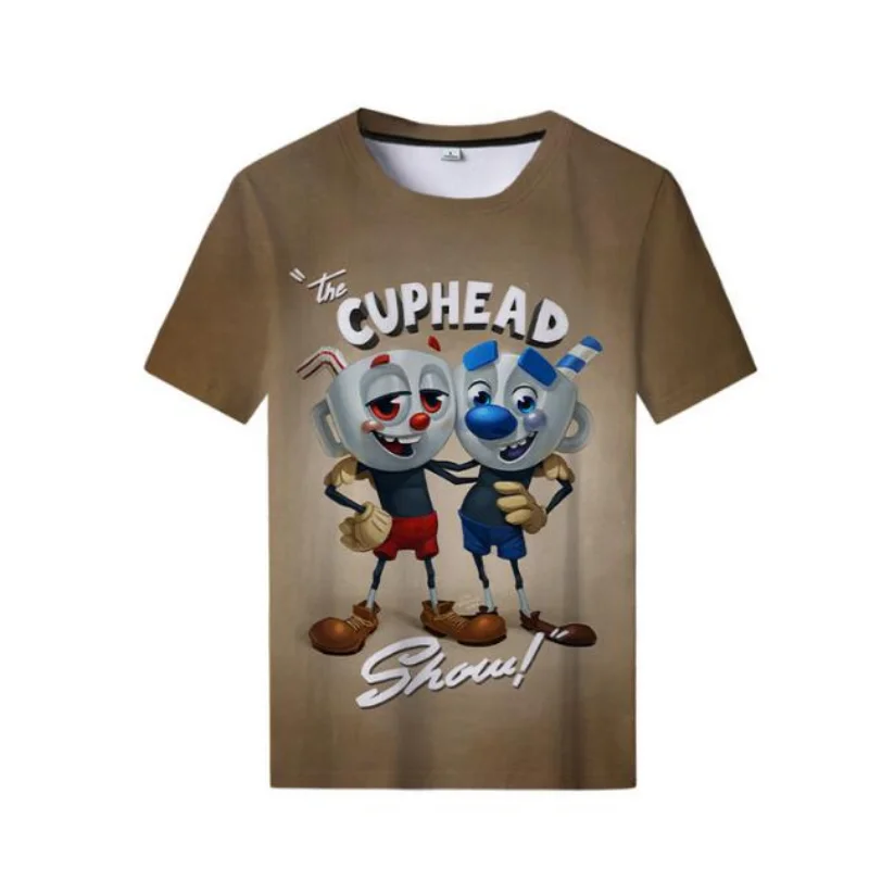 Game Cuphead Mugman Kids T-Shirt Cartoon Girls TShirt Short Sleeve Children Streetwear O-Neck Pullover Child Boys Loose Tee Tops
Game Cuphead Mugman Kids T-Shirt Cartoon Girls TShirt Short Sleeve Children Streetwear O-Neck Pullover Child Boys Loose Tee Tops